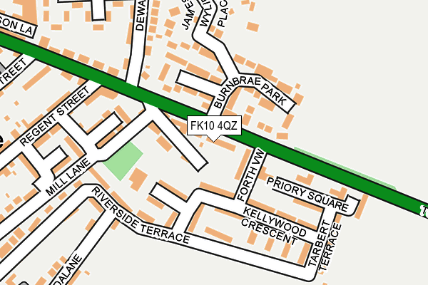 FK10 4QZ map - OS OpenMap – Local (Ordnance Survey) FK10 4QZ map - OS OpenMap – Local (Ordnance Survey)