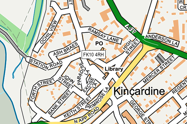 FK10 4RH map - OS OpenMap – Local (Ordnance Survey) FK10 4RH map - OS OpenMap – Local (Ordnance Survey)