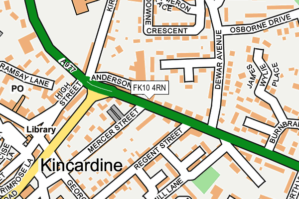 FK10 4RN map - OS OpenMap – Local (Ordnance Survey) FK10 4RN map - OS OpenMap – Local (Ordnance Survey)