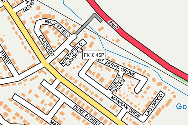 FK10 4SP map - OS OpenMap – Local (Ordnance Survey) FK10 4SP map - OS OpenMap – Local (Ordnance Survey)