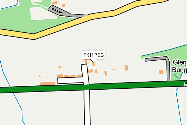 FK11 7EG map - OS OpenMap – Local (Ordnance Survey) FK11 7EG map - OS OpenMap – Local (Ordnance Survey)