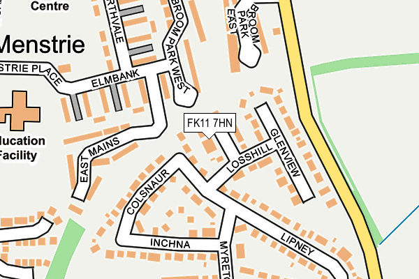 FK11 7HN map - OS OpenMap – Local (Ordnance Survey)