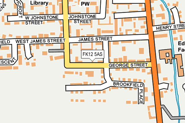FK12 5AS map - OS OpenMap – Local (Ordnance Survey) FK12 5AS map - OS OpenMap – Local (Ordnance Survey)