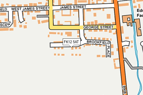 FK12 5AT map - OS OpenMap – Local (Ordnance Survey) FK12 5AT map - OS OpenMap – Local (Ordnance Survey)