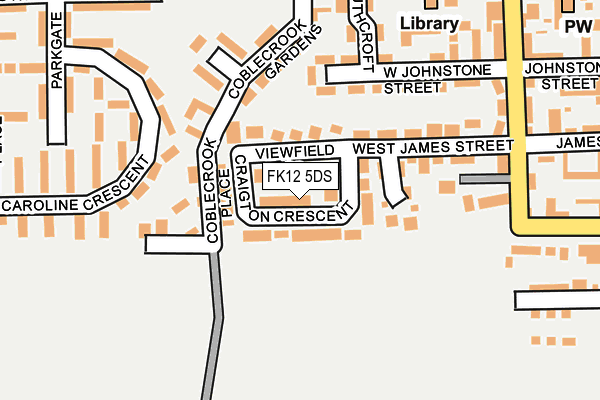 FK12 5DS map - OS OpenMap – Local (Ordnance Survey) FK12 5DS map - OS OpenMap – Local (Ordnance Survey)