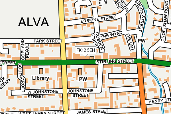 FK12 5EH map - OS OpenMap – Local (Ordnance Survey) FK12 5EH map - OS OpenMap – Local (Ordnance Survey)