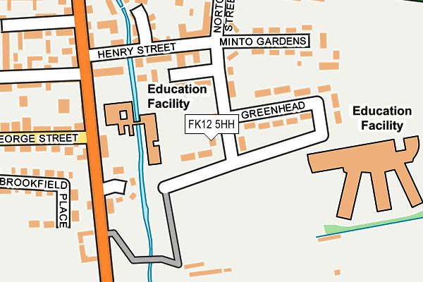 FK12 5HH map - OS OpenMap – Local (Ordnance Survey) FK12 5HH map - OS OpenMap – Local (Ordnance Survey)