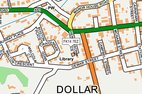 FK14 7EZ map - OS OpenMap – Local (Ordnance Survey) FK14 7EZ map - OS OpenMap – Local (Ordnance Survey)