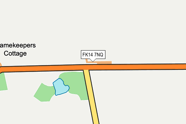 FK14 7NQ map - OS OpenMap – Local (Ordnance Survey) FK14 7NQ map - OS OpenMap – Local (Ordnance Survey)