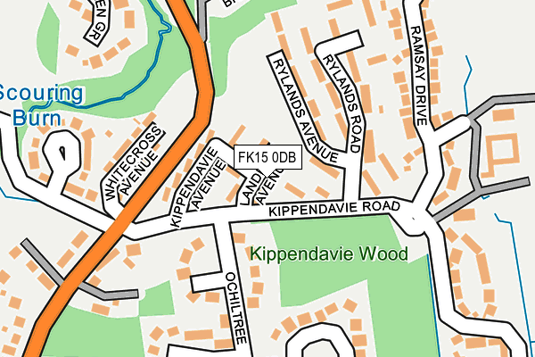FK15 0DB map - OS OpenMap – Local (Ordnance Survey) FK15 0DB map - OS OpenMap – Local (Ordnance Survey)