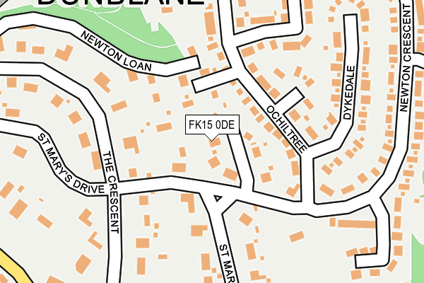 FK15 0DE map - OS OpenMap – Local (Ordnance Survey) FK15 0DE map - OS OpenMap – Local (Ordnance Survey)