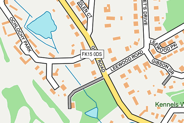 FK15 0DS map - OS OpenMap – Local (Ordnance Survey) FK15 0DS map - OS OpenMap – Local (Ordnance Survey)