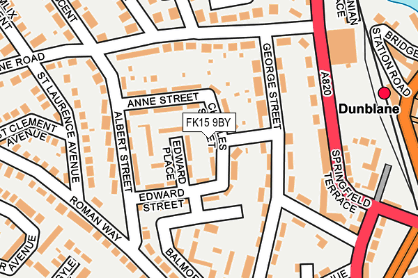 FK15 9BY map - OS OpenMap – Local (Ordnance Survey) FK15 9BY map - OS OpenMap – Local (Ordnance Survey)