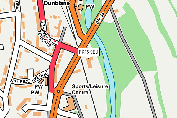 FK15 9EU map - OS OpenMap – Local (Ordnance Survey) FK15 9EU map - OS OpenMap – Local (Ordnance Survey)