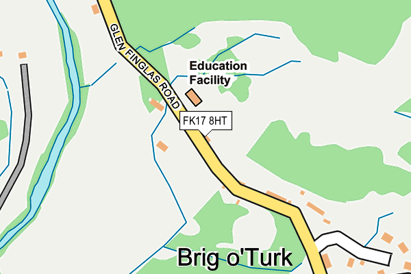 FK17 8HT map - OS OpenMap – Local (Ordnance Survey) FK17 8HT map - OS OpenMap – Local (Ordnance Survey)