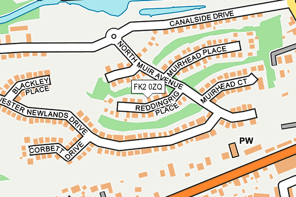 FK2 0ZQ map - OS OpenMap – Local (Ordnance Survey) FK2 0ZQ map - OS OpenMap – Local (Ordnance Survey)