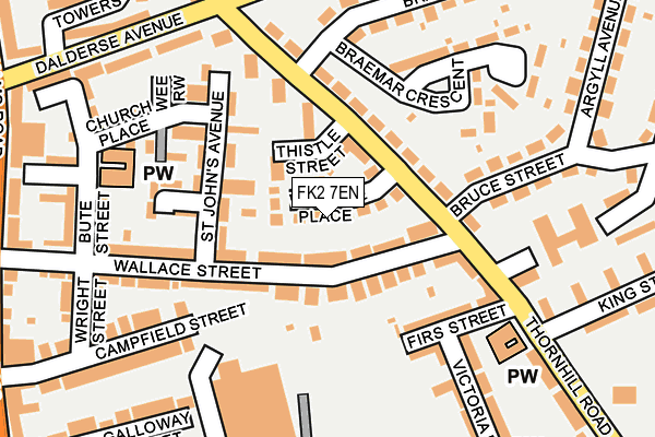 FK2 7EN map - OS OpenMap – Local (Ordnance Survey) FK2 7EN map - OS OpenMap – Local (Ordnance Survey)