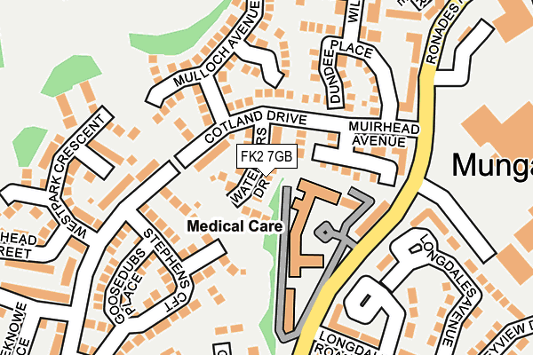 FK2 7GB map - OS OpenMap – Local (Ordnance Survey) FK2 7GB map - OS OpenMap – Local (Ordnance Survey)