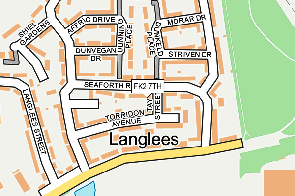 FK2 7TH map - OS OpenMap – Local (Ordnance Survey) FK2 7TH map - OS OpenMap – Local (Ordnance Survey)