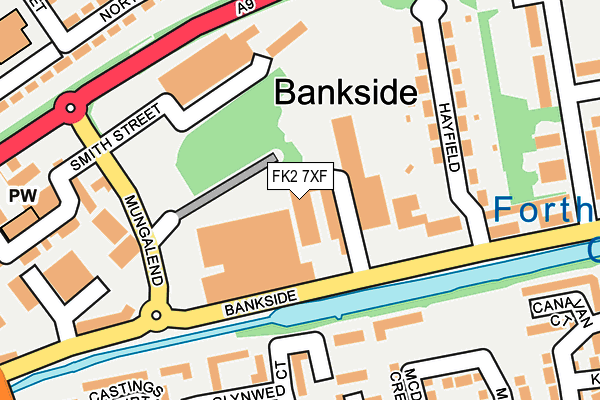 FK2 7XF map - OS OpenMap – Local (Ordnance Survey) FK2 7XF map - OS OpenMap – Local (Ordnance Survey)