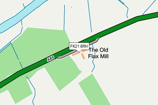 FK21 8RH map - OS OpenMap – Local (Ordnance Survey) FK21 8RH map - OS OpenMap – Local (Ordnance Survey)