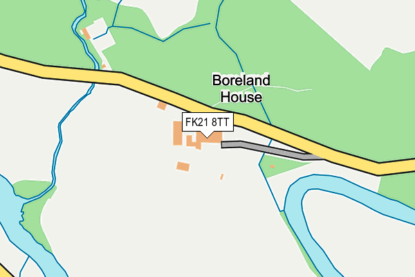 FK21 8TT map - OS OpenMap – Local (Ordnance Survey)