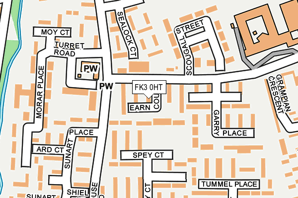 FK3 0HT map - OS OpenMap – Local (Ordnance Survey) FK3 0HT map - OS OpenMap – Local (Ordnance Survey)