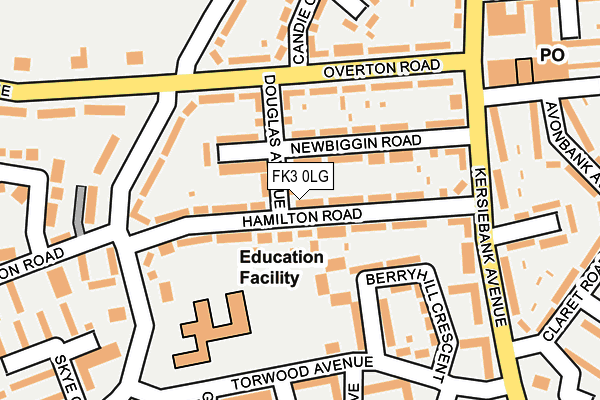 FK3 0LG map - OS OpenMap – Local (Ordnance Survey) FK3 0LG map - OS OpenMap – Local (Ordnance Survey)