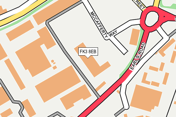 FK3 8EB map - OS OpenMap – Local (Ordnance Survey) FK3 8EB map - OS OpenMap – Local (Ordnance Survey)