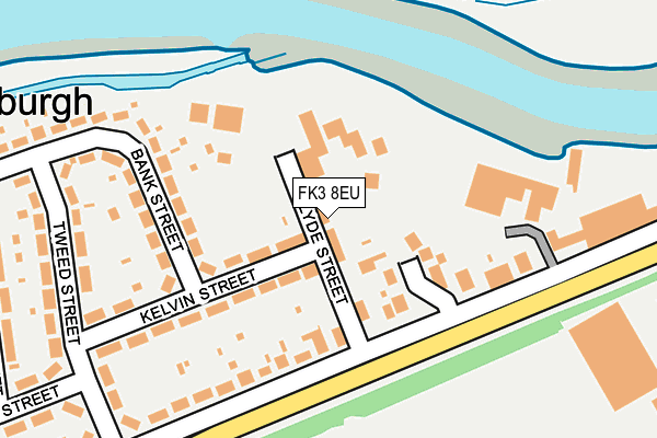 FK3 8EU map - OS OpenMap – Local (Ordnance Survey) FK3 8EU map - OS OpenMap – Local (Ordnance Survey)
