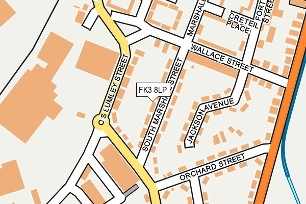 FK3 8LP map - OS OpenMap – Local (Ordnance Survey) FK3 8LP map - OS OpenMap – Local (Ordnance Survey)