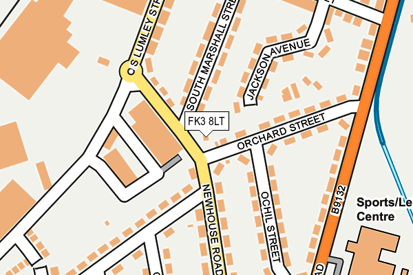 FK3 8LT map - OS OpenMap – Local (Ordnance Survey) FK3 8LT map - OS OpenMap – Local (Ordnance Survey)