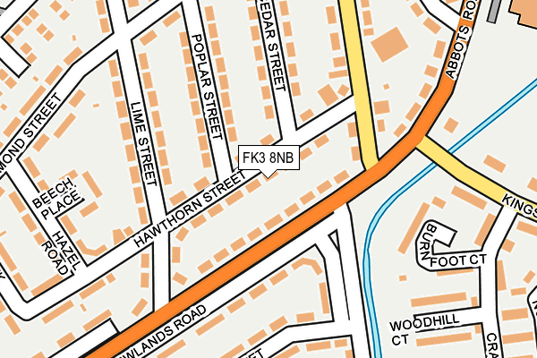 FK3 8NB map - OS OpenMap – Local (Ordnance Survey) FK3 8NB map - OS OpenMap – Local (Ordnance Survey)