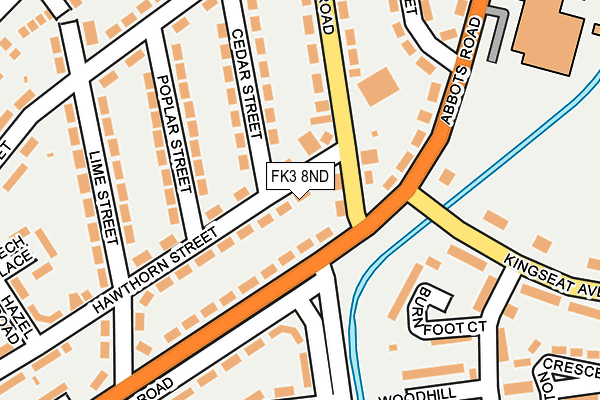 FK3 8ND map - OS OpenMap – Local (Ordnance Survey) FK3 8ND map - OS OpenMap – Local (Ordnance Survey)