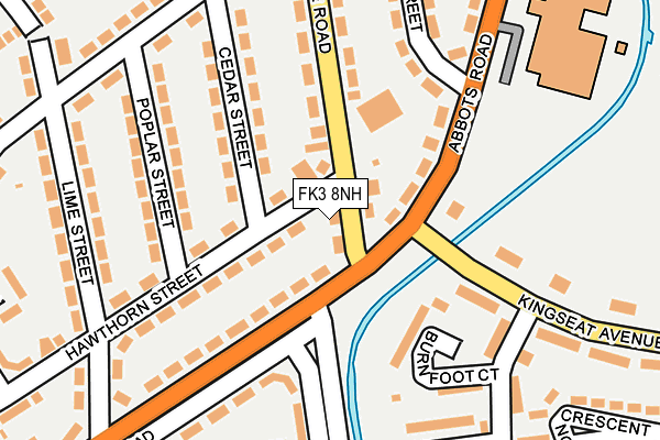 FK3 8NH map - OS OpenMap – Local (Ordnance Survey) FK3 8NH map - OS OpenMap – Local (Ordnance Survey)