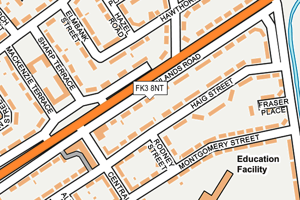 FK3 8NT map - OS OpenMap – Local (Ordnance Survey) FK3 8NT map - OS OpenMap – Local (Ordnance Survey)
