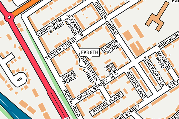 FK3 8TH map - OS OpenMap – Local (Ordnance Survey) FK3 8TH map - OS OpenMap – Local (Ordnance Survey)