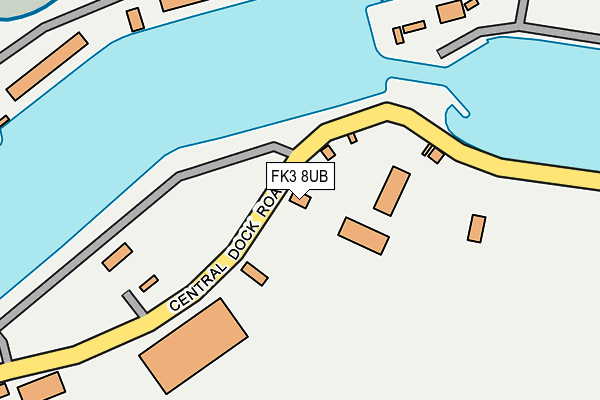 FK3 8UB map - OS OpenMap – Local (Ordnance Survey) FK3 8UB map - OS OpenMap – Local (Ordnance Survey)