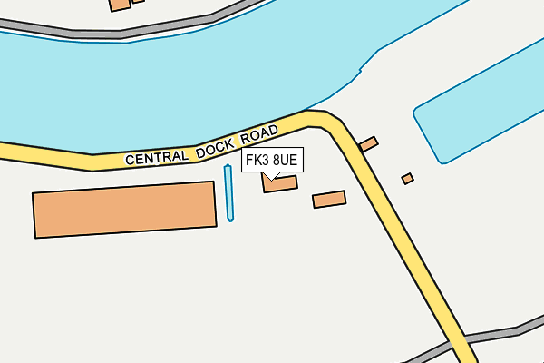 FK3 8UE map - OS OpenMap – Local (Ordnance Survey) FK3 8UE map - OS OpenMap – Local (Ordnance Survey)