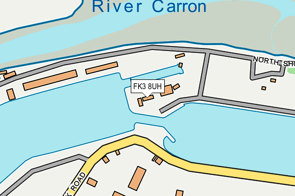 FK3 8UH map - OS OpenMap – Local (Ordnance Survey) FK3 8UH map - OS OpenMap – Local (Ordnance Survey)