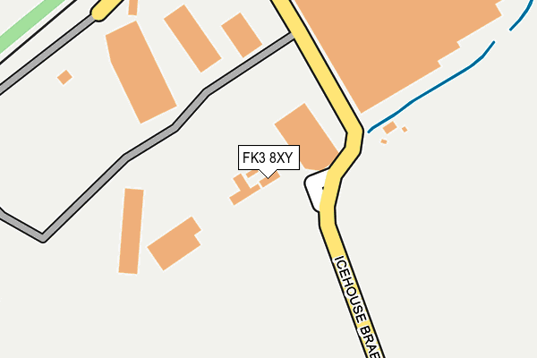 FK3 8XY map - OS OpenMap – Local (Ordnance Survey) FK3 8XY map - OS OpenMap – Local (Ordnance Survey)