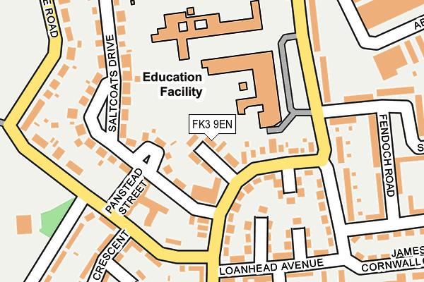 FK3 9EN map - OS OpenMap – Local (Ordnance Survey) FK3 9EN map - OS OpenMap – Local (Ordnance Survey)