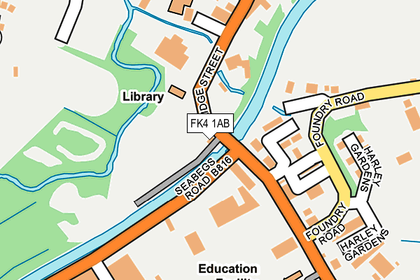 FK4 1AB map - OS OpenMap – Local (Ordnance Survey) FK4 1AB map - OS OpenMap – Local (Ordnance Survey)