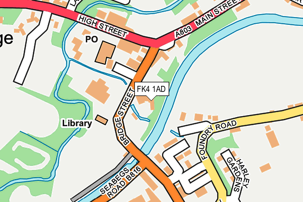 FK4 1AD map - OS OpenMap – Local (Ordnance Survey) FK4 1AD map - OS OpenMap – Local (Ordnance Survey)