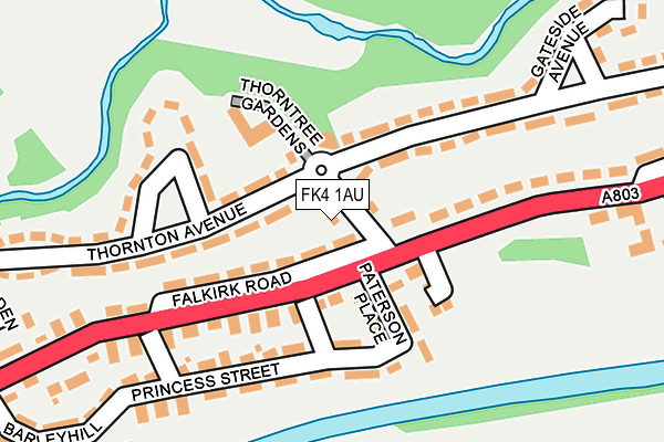 FK4 1AU map - OS OpenMap – Local (Ordnance Survey) FK4 1AU map - OS OpenMap – Local (Ordnance Survey)