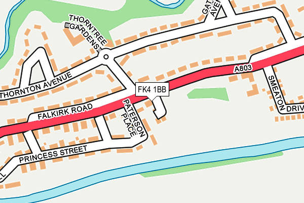 FK4 1BB map - OS OpenMap – Local (Ordnance Survey) FK4 1BB map - OS OpenMap – Local (Ordnance Survey)