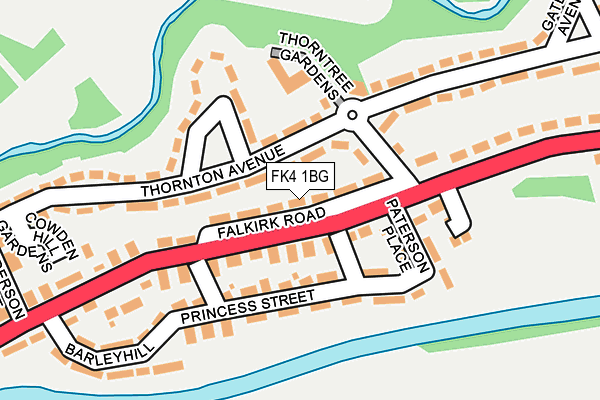 FK4 1BG map - OS OpenMap – Local (Ordnance Survey) FK4 1BG map - OS OpenMap – Local (Ordnance Survey)