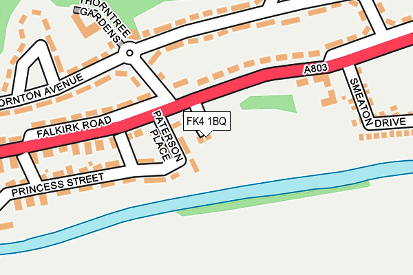 FK4 1BQ map - OS OpenMap – Local (Ordnance Survey) FK4 1BQ map - OS OpenMap – Local (Ordnance Survey)
