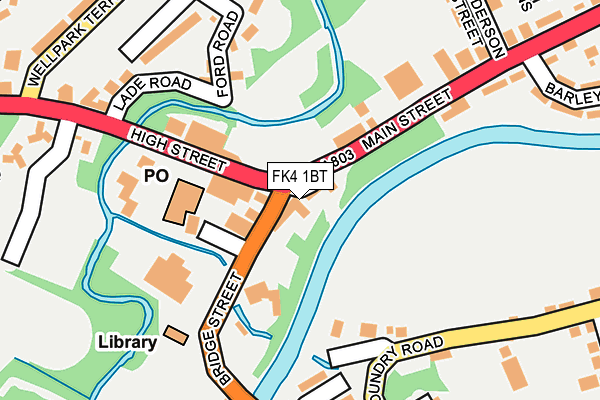 FK4 1BT map - OS OpenMap – Local (Ordnance Survey) FK4 1BT map - OS OpenMap – Local (Ordnance Survey)