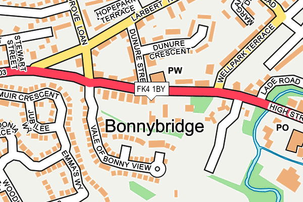 FK4 1BY map - OS OpenMap – Local (Ordnance Survey) FK4 1BY map - OS OpenMap – Local (Ordnance Survey)